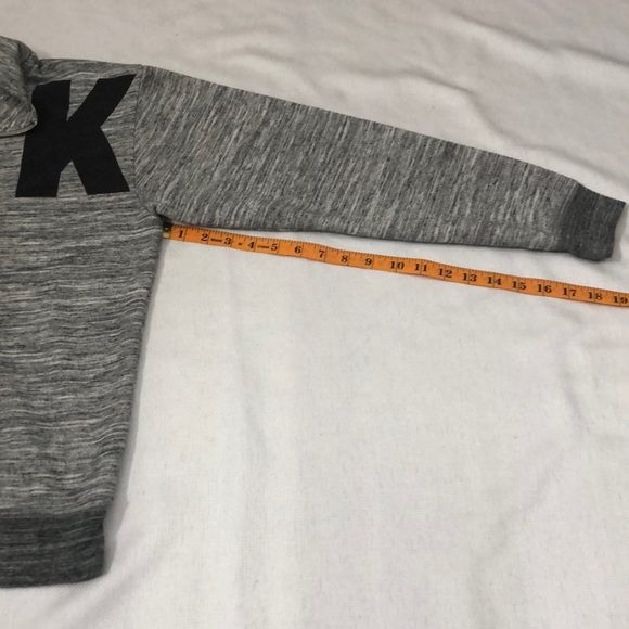 VICTORIA SECRET PINK oversized sweater small grey - Picture 11 of 12